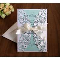 Wedding Supplies Beautiful Invitation Card Valentine's Day Greeting Card Laser Cut